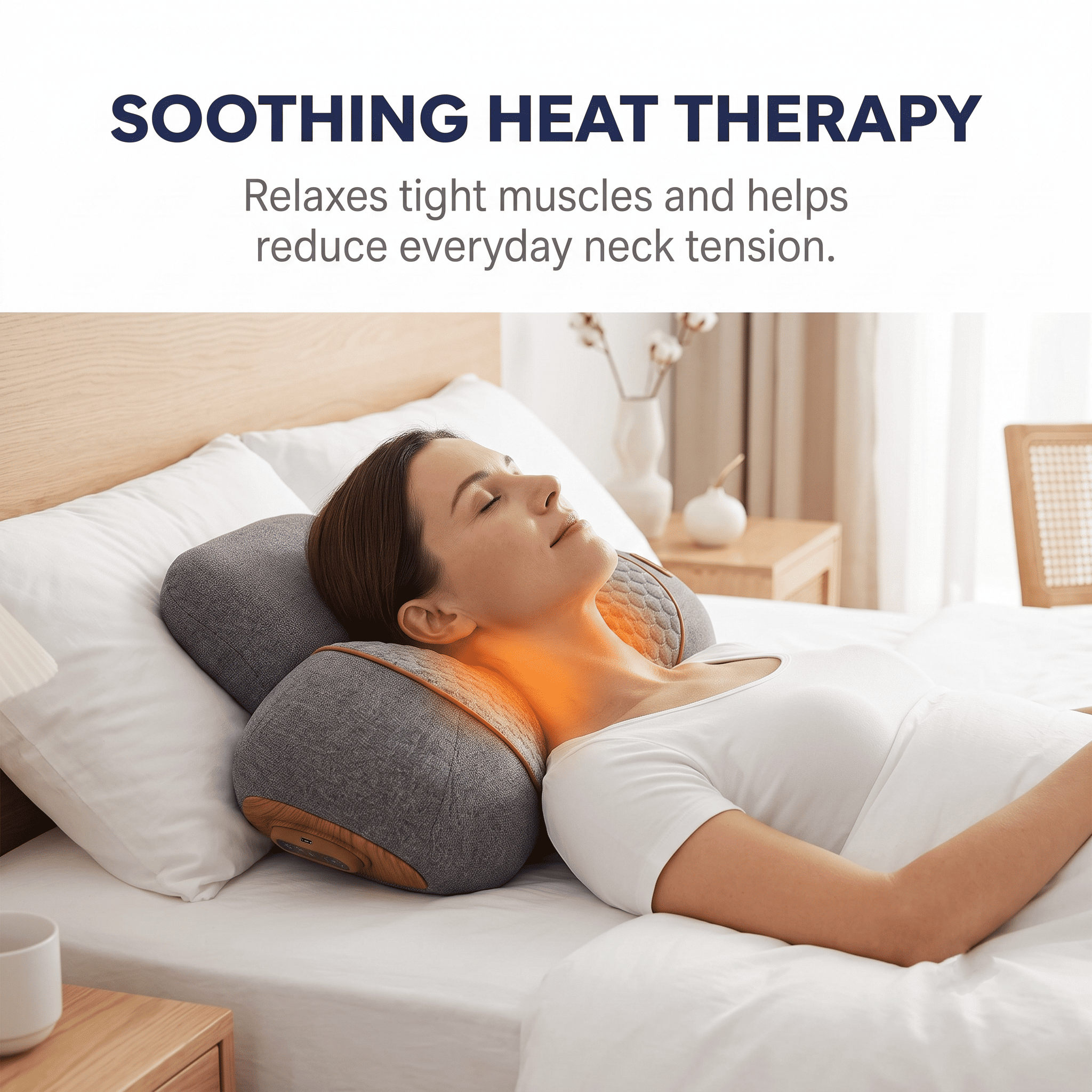 THE 3-IN-1 NECK & SHOULDER MASSAGE PILLOW