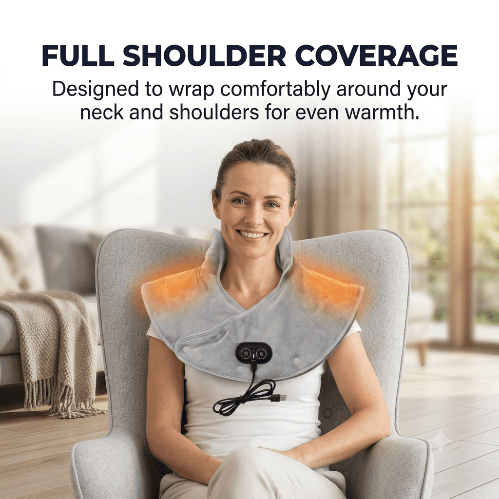 THE HEATED NECK & SHOULDER WRAP
