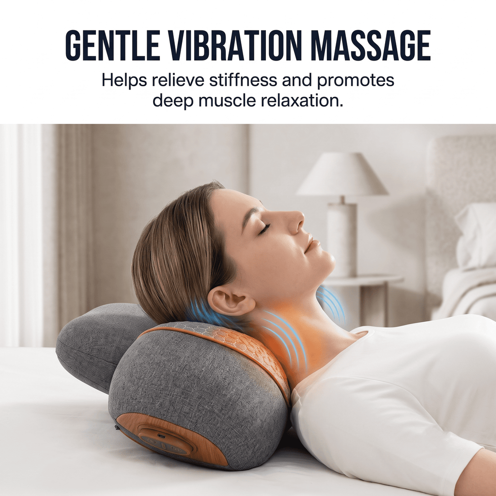 THE 3-IN-1 NECK & SHOULDER MASSAGE PILLOW