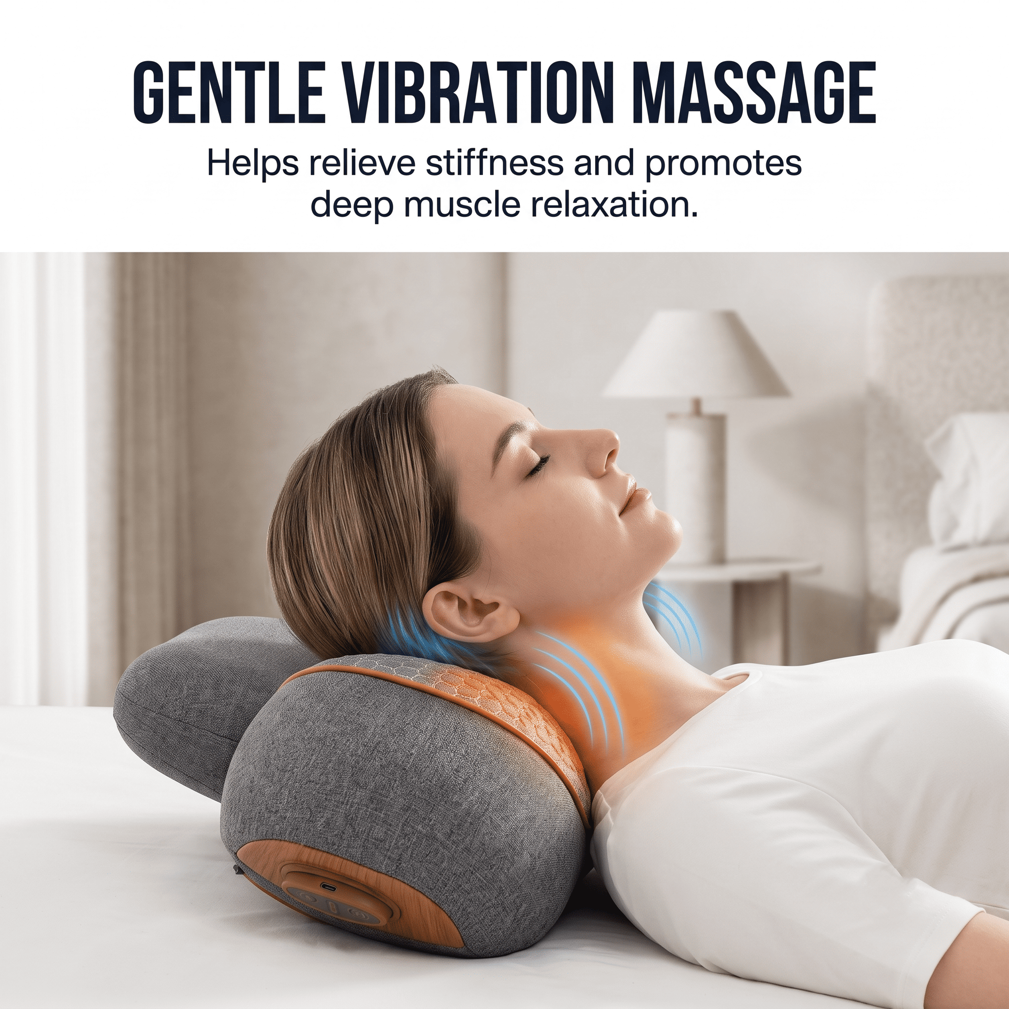 THE 3-IN-1 NECK & SHOULDER MASSAGE PILLOW