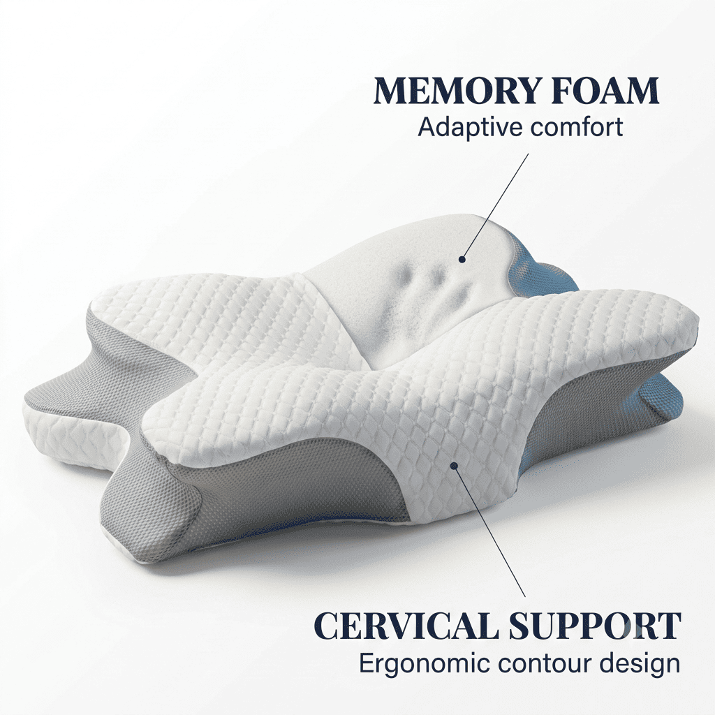 THE ERGONOMIC CERVICAL SLEEP PILLOW