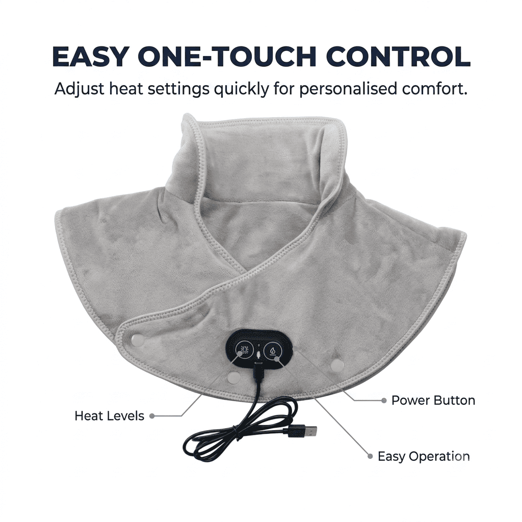 THE HEATED NECK & SHOULDER WRAP