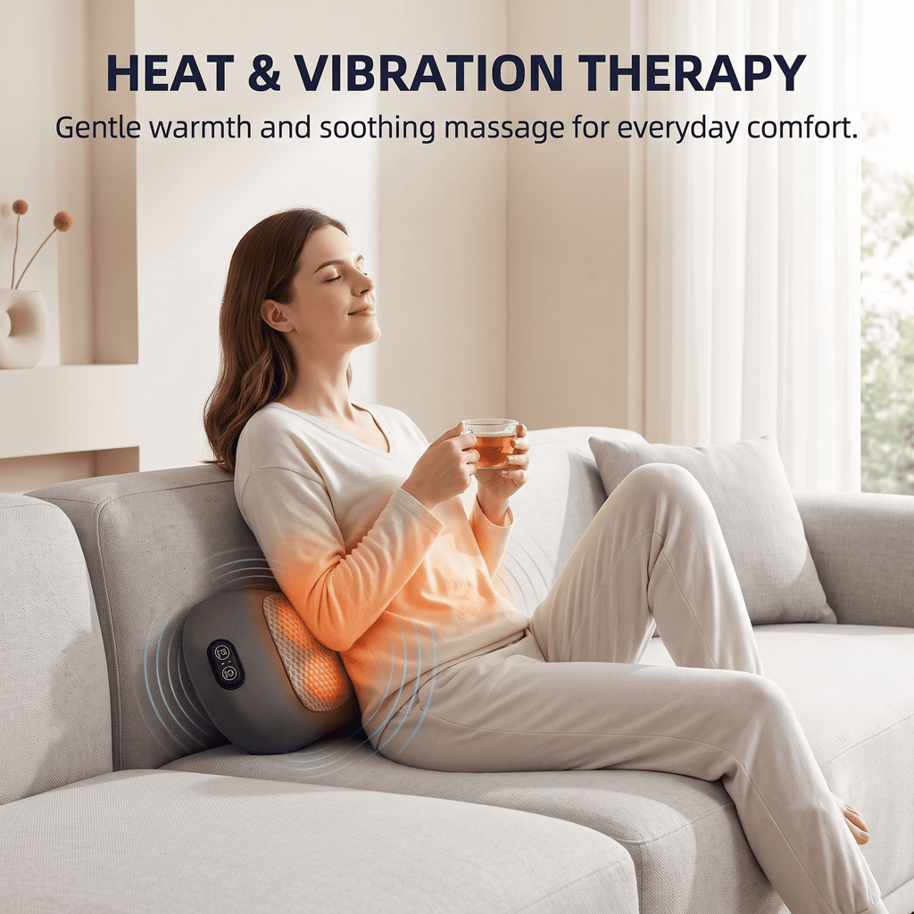 THE 3-IN-1 SHIATSU BACK & SHOULDER MASSAGER